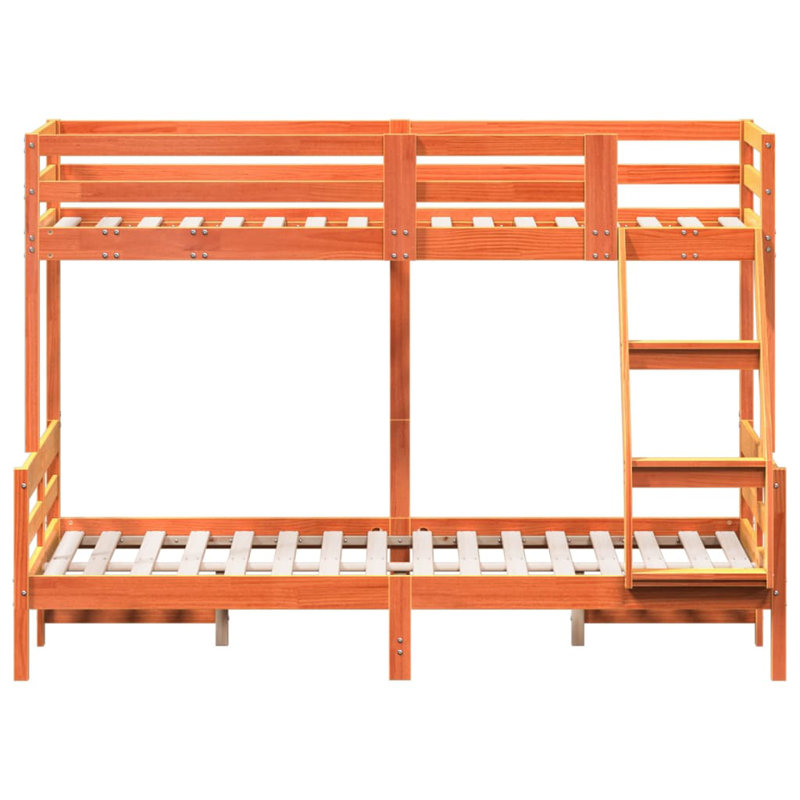 Broncho Standard Bed, Wax Brown, DE Size - 120 x 200 cm