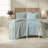 Ultra Plush Polyester Bedding Sets, Embroidered Medallion Style For Home