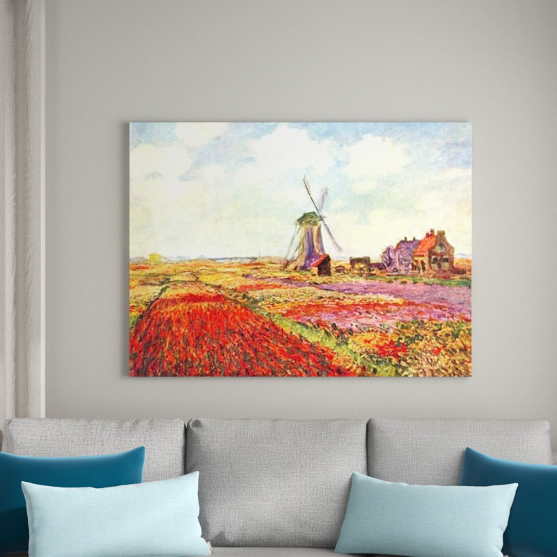 Claude Monet - Wrapped Canvas Painting, 60cm H x 80cm W x 1.8cm D