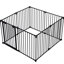 Barrière de jeu réglable 200 "- 8 panneaux en métal