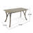 ECTANGULAR WOOD TABLE