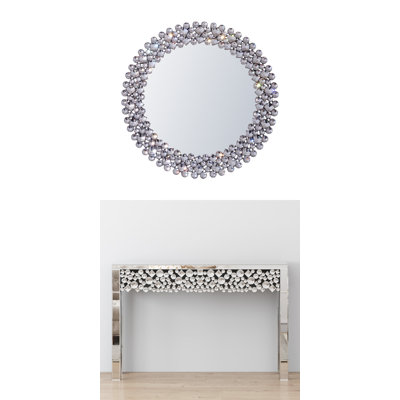 Console Table Mirror Set