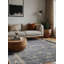Tapis gris lavable à la machine-885870548