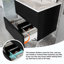 Meuble-lavabo avec lavabo en céramique Modern-230182320-230182321