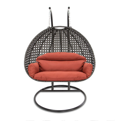 2 Person Swing Chair with Stand