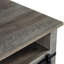 Chenil en bois pour chien avec rangement et débranchement - grand espace, couleur grise, dissection de caisse, gris