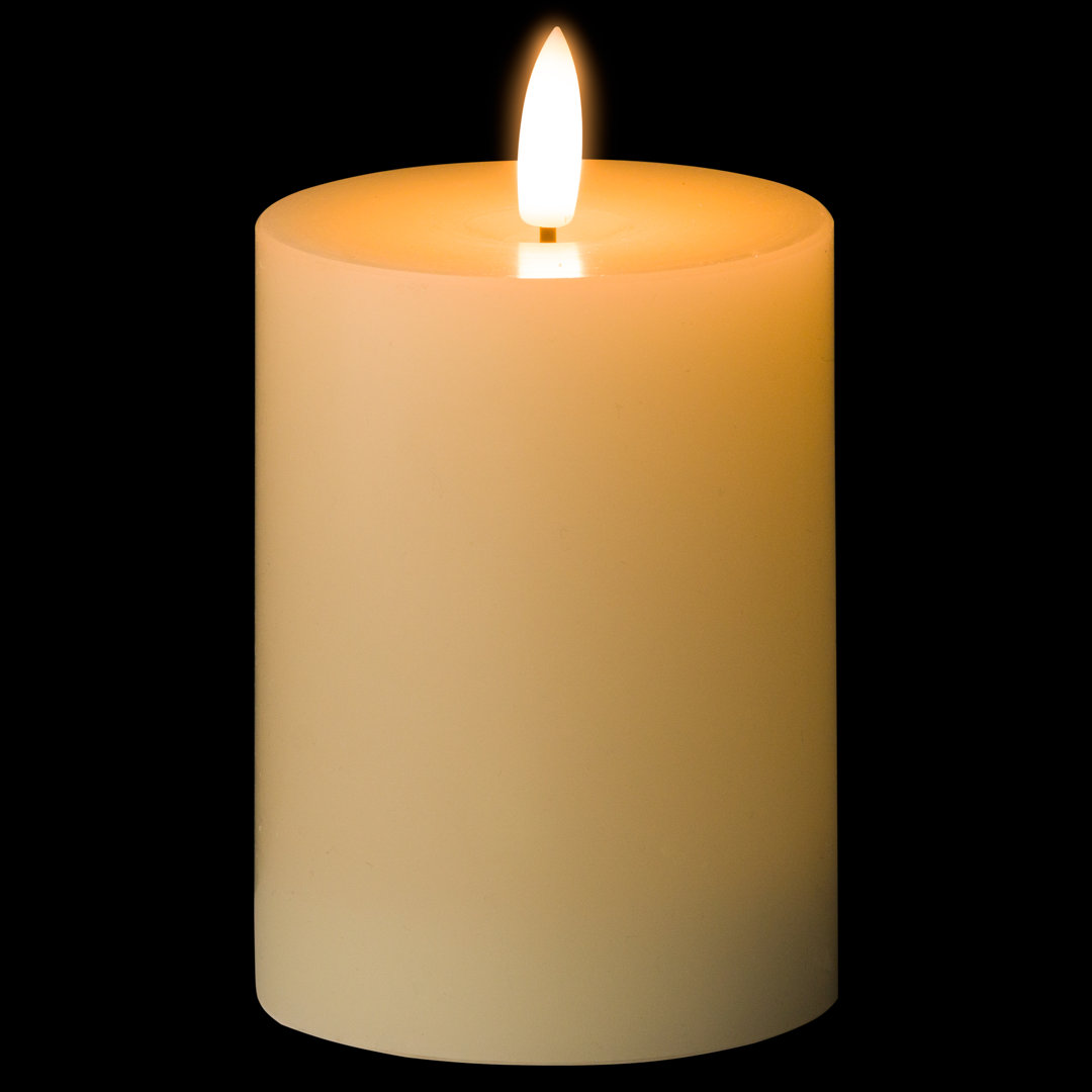 Unscented Flameless Pillar Candle