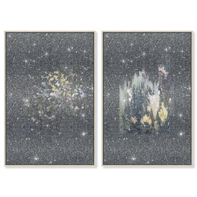 Midnight Flora Set Set by Oliver Gal