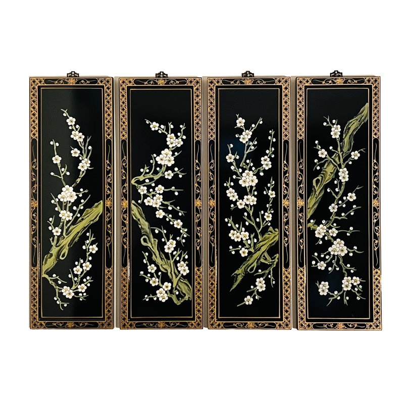 Hand Painted Blossom Wall Hangings Décor