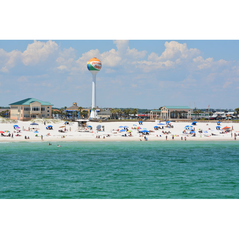 «Pensacola Beach» par Norm Lane - photographie sur toile tendue, H 12 po x l 18 po