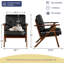 Chaise d'appoint Mid-Century