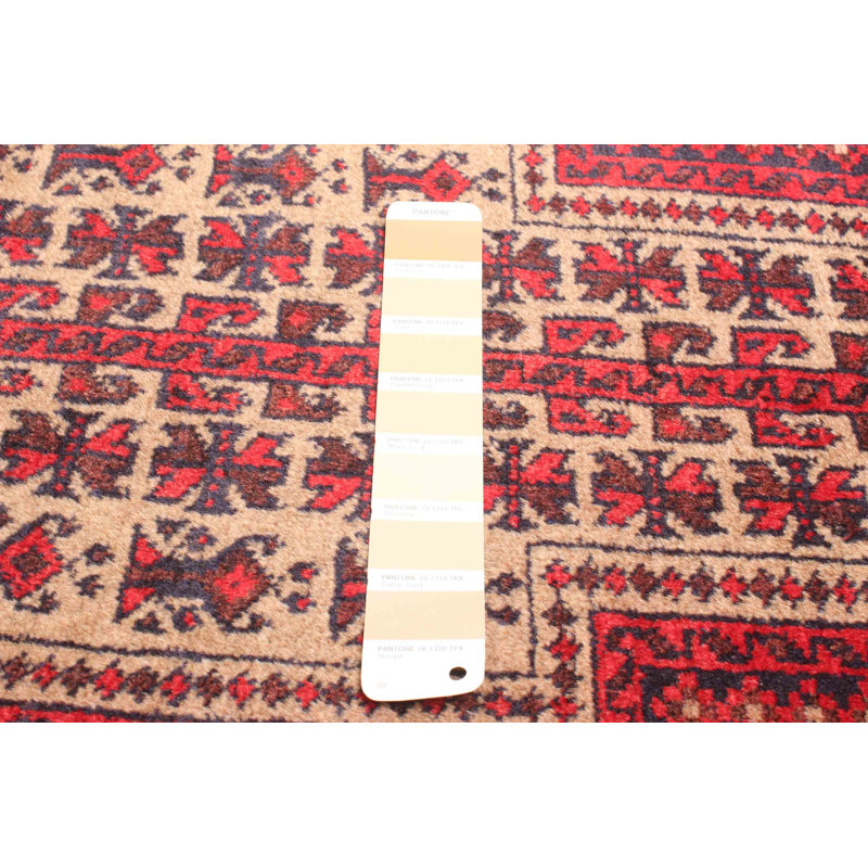 Tapis brun clair Teimani 2 pi 11 po x 5 pi 1 po