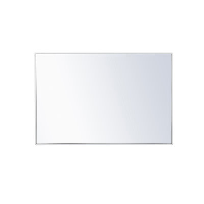 Sabine Metal Rectangle Wall Mirror