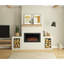 Avella Wall-Mounted Inset Electric Fireplace-117205910