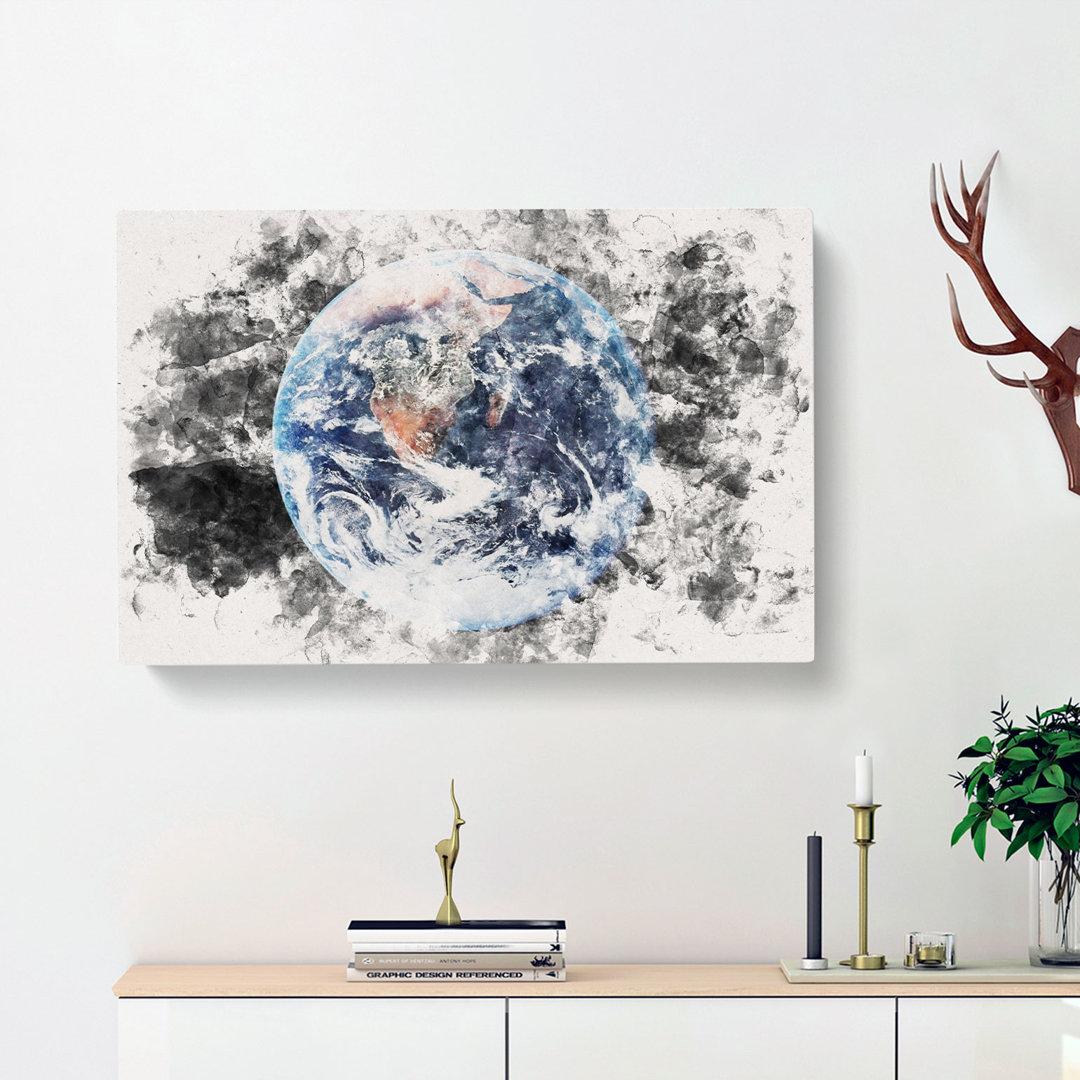 Amazing Image Of Earth - Wrapped Canvas