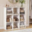Bibliothèque à 9 cubes, tablette de rangement décorative-1855103208-1855103210
