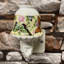 Elegant Floral and Butterfly Night Light, Hand-Finished Design with Front Switch, Perfect for Bedroom, Hallway, or Nursery