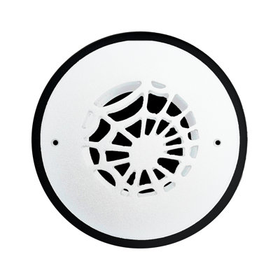 Évent d'aération rond 4 po Spooky Gothic (taille totale de la plaque frontale: 5 1/2 po)