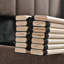 Lit coffre relevable capitonné, taupe, Queen-654618106-689733165