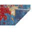 Hand Knotted Wool Area Rug in Multi