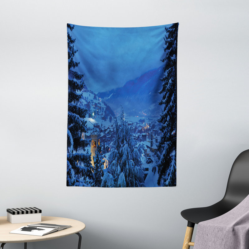 Tapisserie européenne en polyester, H 60 po x l 40 po