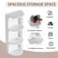 23" Versatile Freestanding Bathroom Vanity with Sink & Storage Rack, Soft-Close Doors-1652443495