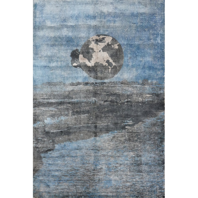 Tapis Celestial Escape Mystical Moonlit 6 x 8