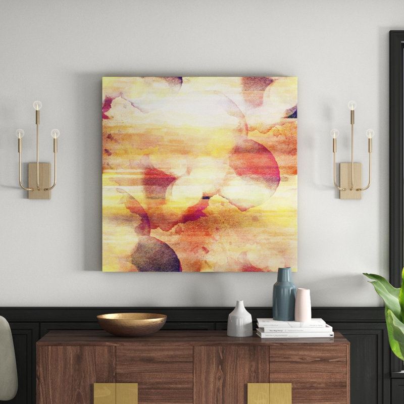 Abstract 1E by Marmont Hill - Wrapped Canvas Painting, 101 cm H x 101 cm W