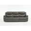  Ensemble de salon inclinable manuel 3 pièces avec haut-parleurs Bluetooth, porte-gobelets et console de rangement Adwin-396479696