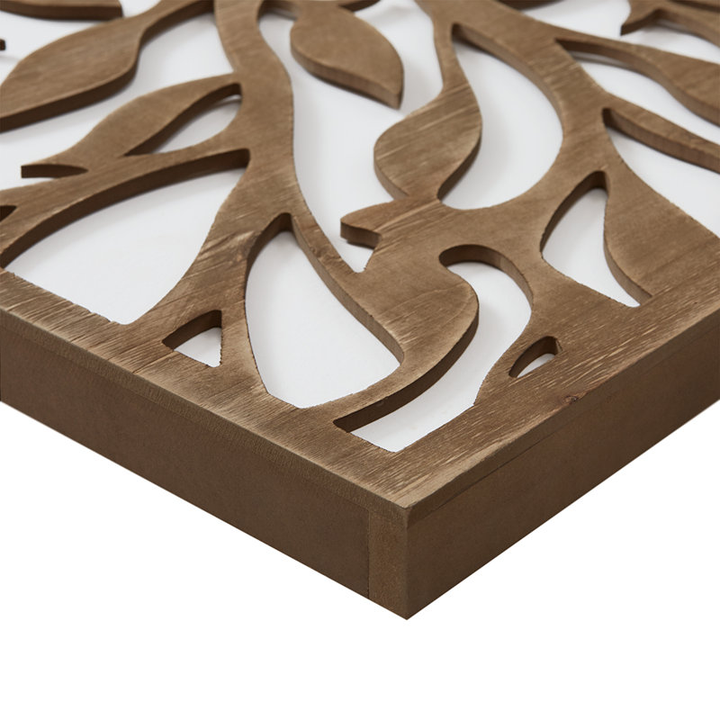 Deaken Two-tone 3-piece Wood Panel Wall Decor Set (Set of 3)
