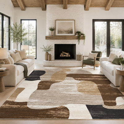 Tapis antidérapant et lavable Patchwork
