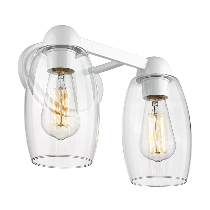 Éclairage de meuble-lavabo pour luminaires de salle de bain au-dessus d'un miroir, Naturel, 2