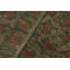 Black Print Hand Knotted Wool Floral Area Rug-1545098634