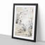 Twelve Egrets by Bada Shanren - Framed Print-55615198-55615192