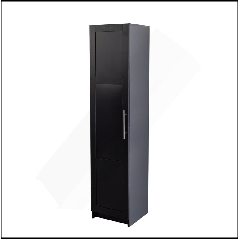 Armoire murale polyvalente et empilable pour un rangement efficace, Noir
