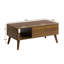 Lift Top Four Leg Coffee Table with Storage