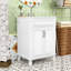 Meuble-lavabo moderne avec lavabo - panneau de fibres à densité moyenne durable et structure en bois-284313285