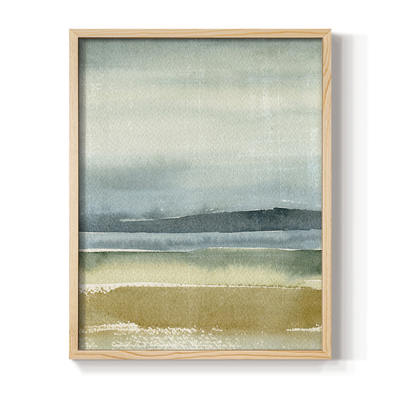 «Perspectives ocre I», H 15 po x l 12 po