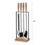 Ensemble d'outils de foyer 5 pièces Country Living