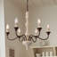 Lustre campagnard rétro 6 lumières Tolar Farmhouse 