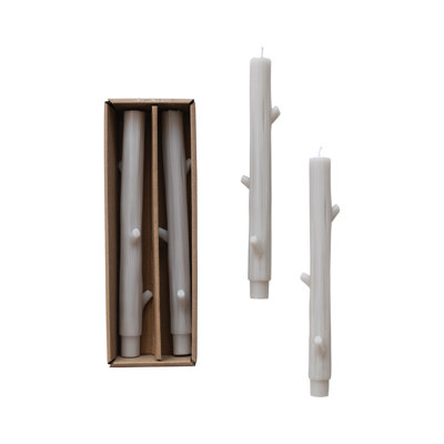 Bougies coniques sans parfum