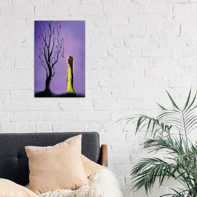 Five Wishes Left - Wrapped Canvas Print