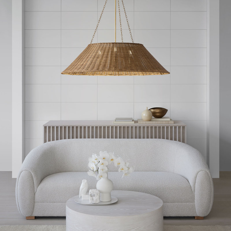 Corinne 3 - Light Pendant, Brown, Soft Brass