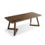 Bureau rectangulaire en bois massif brun clair-2033609187