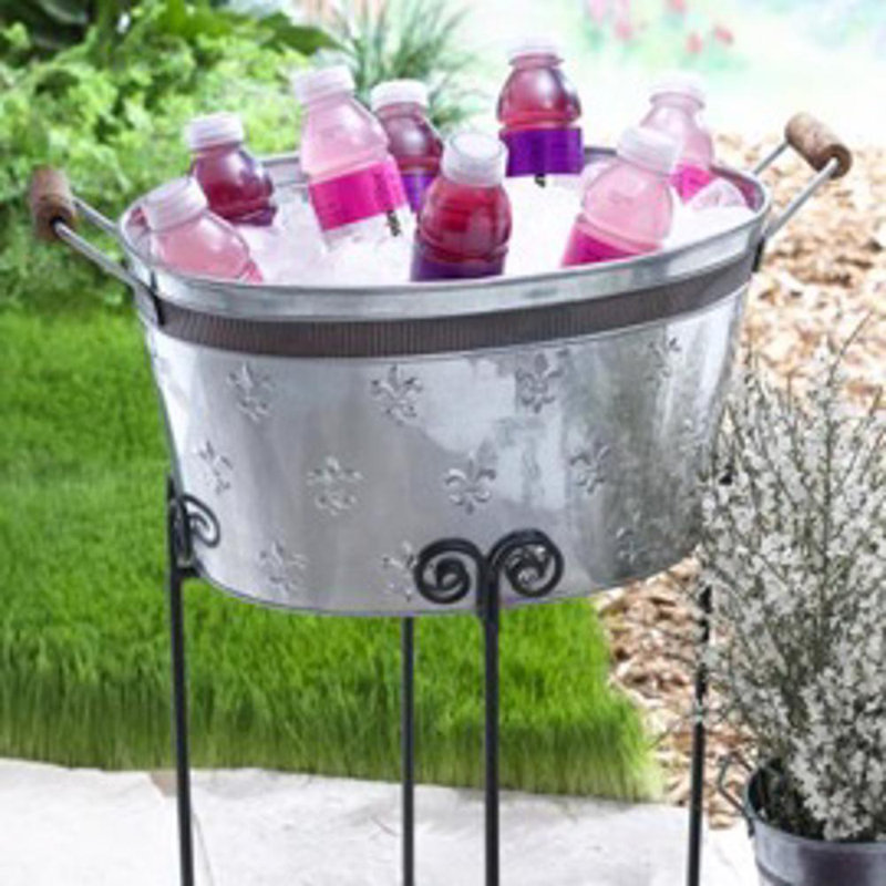 Baignoire de boisson fleur de lis Wickes