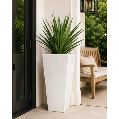 Malibu Square 20 po - Blanc antique