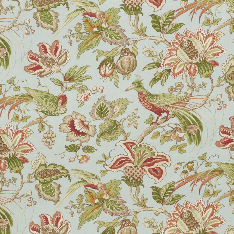 Sandringham Fabric, Robin's Egg