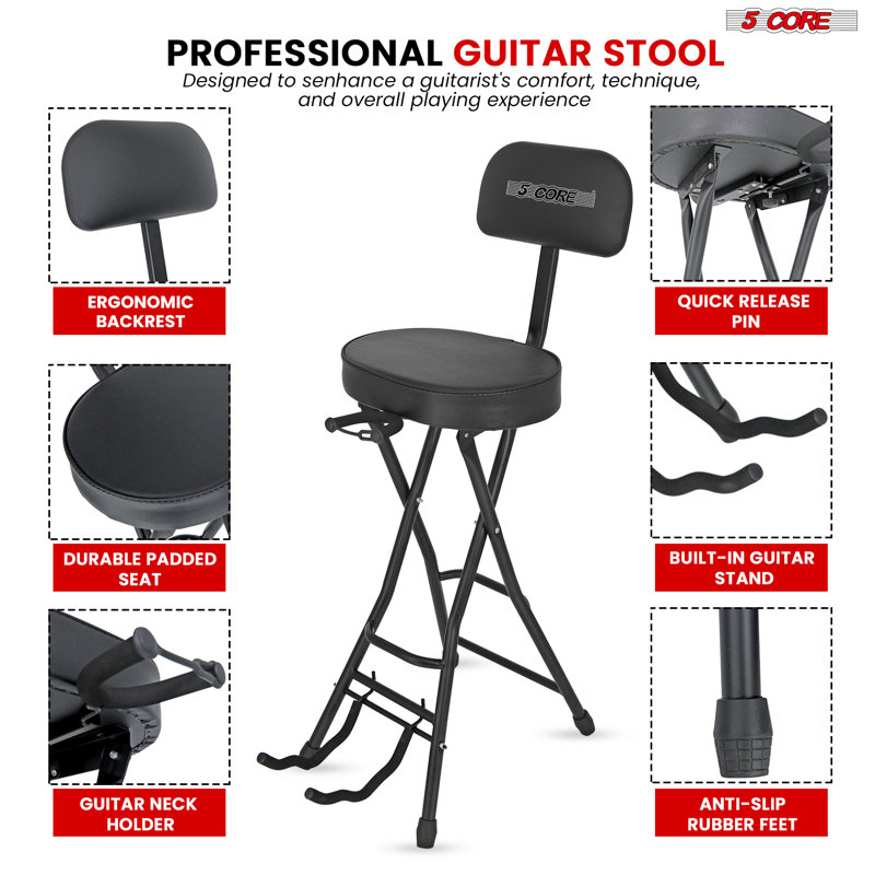 Tabouret de guitare 5 places