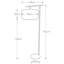 Santistevan 161.6cm Task Floor Lamp-18979989