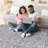 LOOM & LUXE Collection 8X10 Ivory/Grey/Oriental Non-Shedding Living Room Bedroom Dining Home Office Stylish And Stain Resistant Area Rug-1603677427